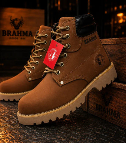 BOTA BRAHMA CLASICA CUERO