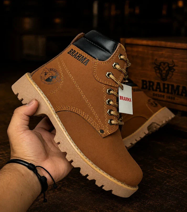 BOTA BRAHMA CLASICA CUERO